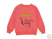 a pink sweatshirt with the words, queen's are adventure king on it