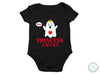 a black bodysuit with a ghost saying princess emery