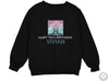 a black sweatshirt with the words fairy tale birthday written on it