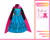 Frozen Princess Anna Inspired Costume Dress