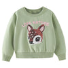 Love Nature Bambi Sweatshirt ,green