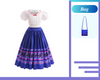 Encanto Luisa Cosplay Costume Inspired Dress