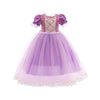Tangled Rapunzel Inspired Princess Girls Dress