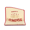 Personalized Birthday Pop-Up Greeting Card: A 3D Handmade Keepsake with Congrats, Thanks & Birthday Wishes All-in-One!