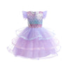 Ariel Little Mermaid Inspired Girls Dress Costume